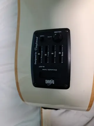 Guitarra Electroacústica Tanglewood Blanca