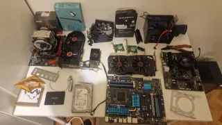 Lote Componentes PC: AMD, Asus, Samsung