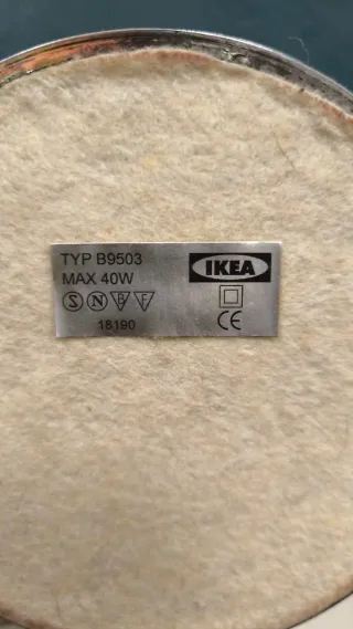 Lámparas de mesa Ikea Kvintol