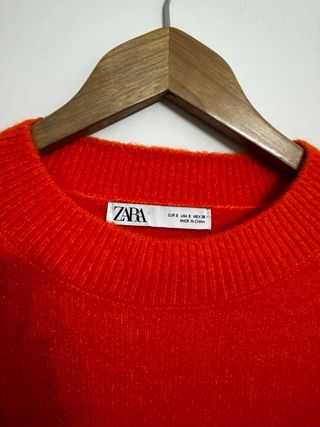 Jersey Zara naranjas Punto