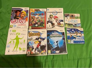 Console Nintendo Wii con giochi e accessori