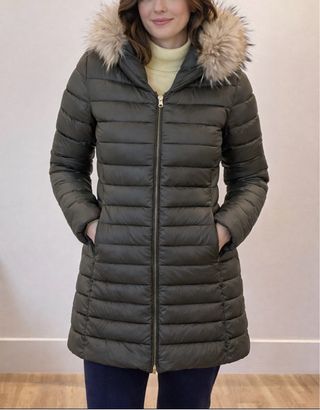 Plumífero Woolrich ultraligero verde