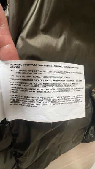 Plumífero Woolrich ultraligero verde