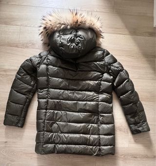 Plumífero Woolrich ultraligero verde