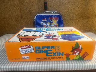 Proyector Cine Super 8 Exin con Cassette