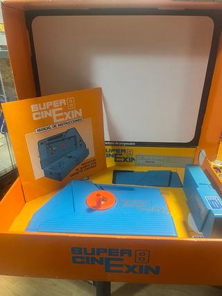 Proyector Cine Super 8 Exin con Cassette