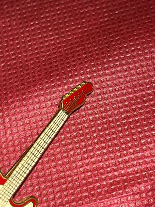 Spilla Chitarra Fender Telecaster Rossa collezione