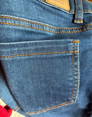 Pantalón vaquero elástico azul unisex T.13-14