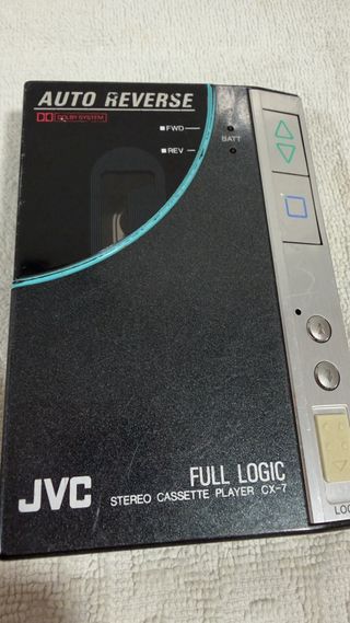 Reproductor Cassette JVC CX-7 Auto Reverse
