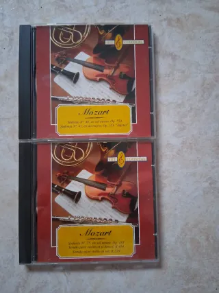 Mozart - Sinfonías y Sonatas CD Clásico