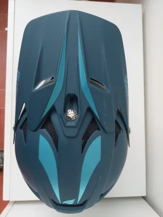 Casco Bluegrass Intox Azul Mate