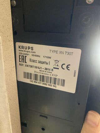 Macchina da caffè Nespresso Krups + Schiumatore