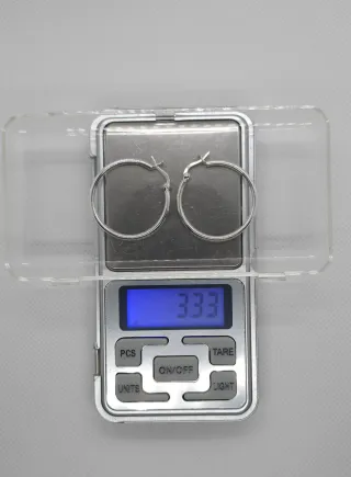 Pendientes Aros Plata 925