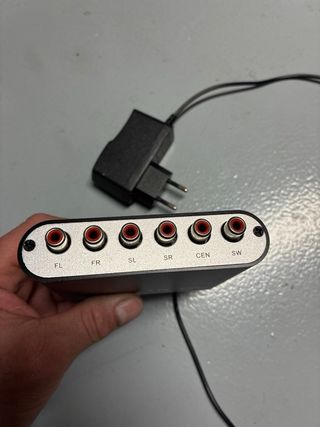 Decodificador Audio rca a optico