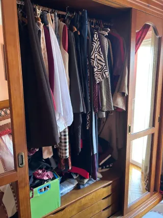 Armario de madera 3 cuerpos