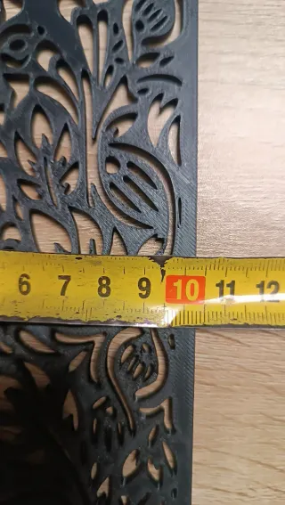 Decoración rodapié plantillas floral personalizado