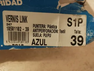 Botas de seguridad negras y grises