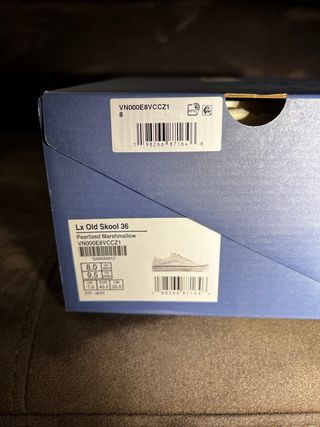 Vans Old Skool 36 Perlas Marshmallow Talla 40,5