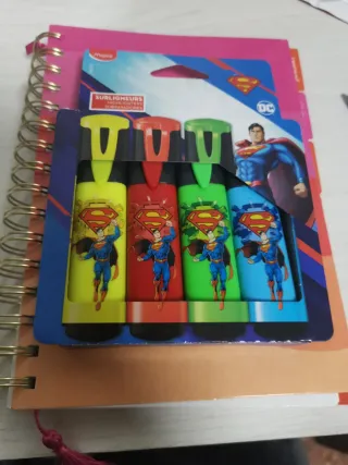 Subrayadores Superman Maped