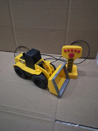 Tractor pala CAT teledirigida control remoto