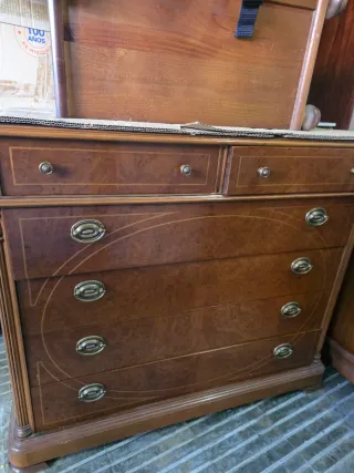 Cajonera de madera vintage