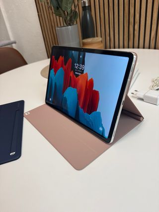 Samsung Tab S7 + Lápiz + Fundas