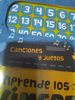 Libro Interactivo Aprende Números Bilingüe