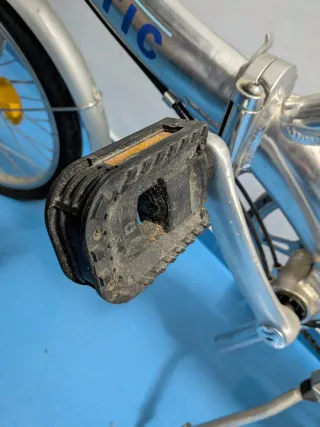 Bicicleta Plegable Amat Nautic Adulto Plateada