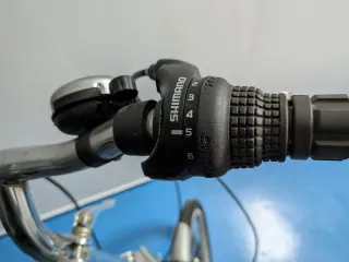 Bicicleta Plegable Amat Nautic Adulto Plateada