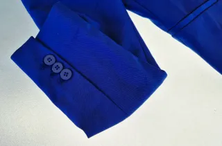 Zara Basic precioso blazer americana azul klein M