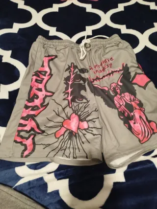 Pantalón corto estampado