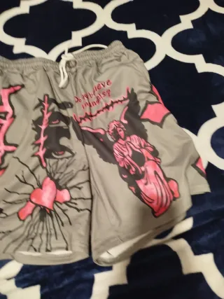 Pantalón corto estampado