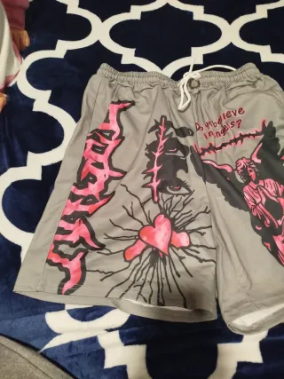 Pantalón corto estampado