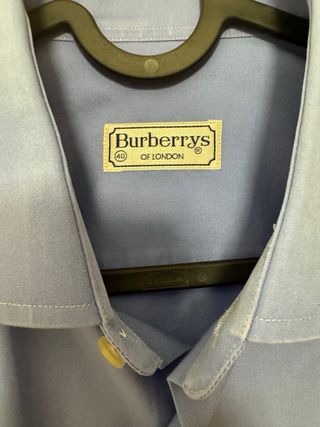 Camisa Burberry Azul Talla 40