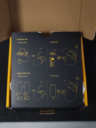 Microfono dinamico wireless e cablato per PC