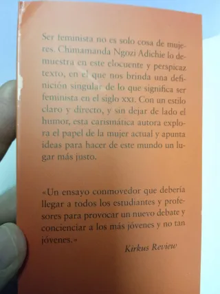 Todos deberíamos ser feministas / We Should All...