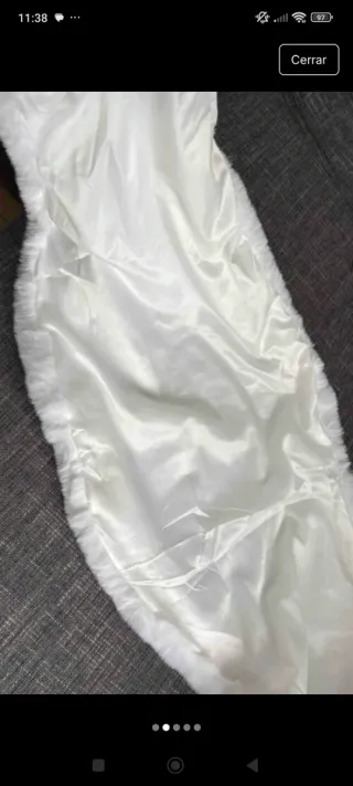 Abrigo Novia Pelo Sintético Pronovias