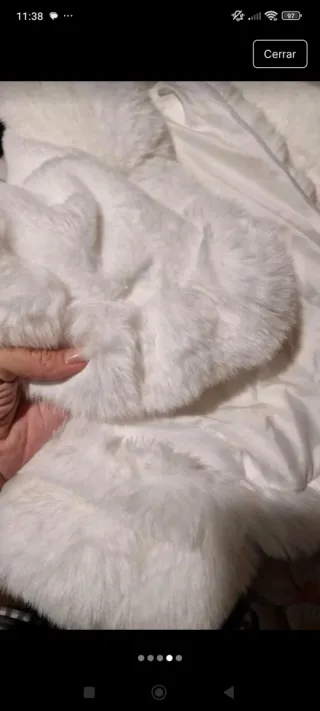 Abrigo Novia Pelo Sintético Pronovias