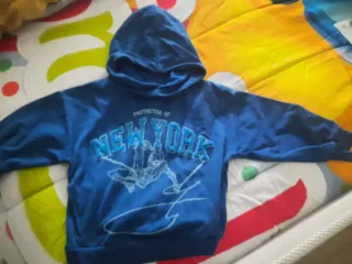 Sudadera Azul New York Protector