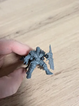 Miniatura Señor del Caos Warhammer