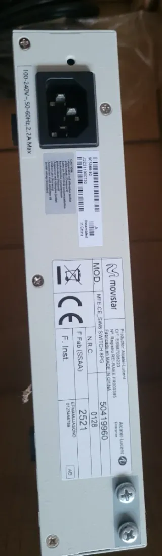 Switch professionale Alcatel-Lucent OS6350-P10