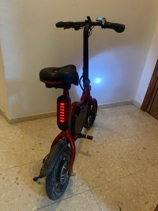 Bicicleta Eléctrica Zeelo Roja