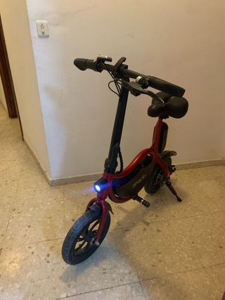 Bicicleta Eléctrica Zeelo Roja