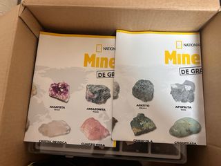 Colección minerales National Geographic