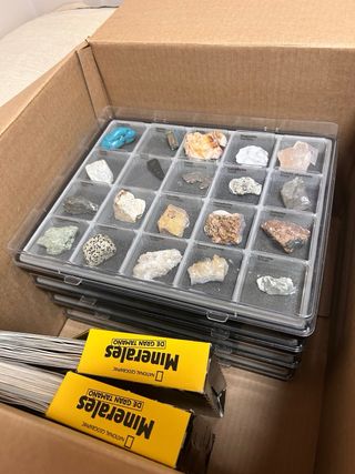 Colección minerales National Geographic