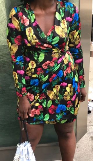 Vestido Mini Bimba y Lola Floral Talla S