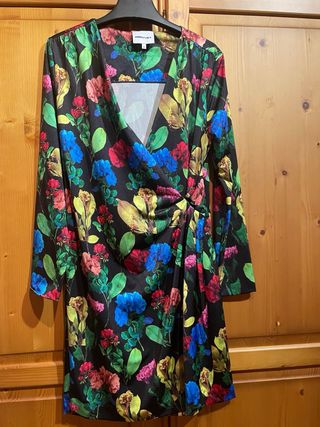 Vestido Mini Bimba y Lola Floral Talla S