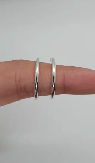 Pendientes Aros Plata 925