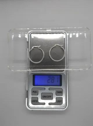 Pendientes Aros Plata 925