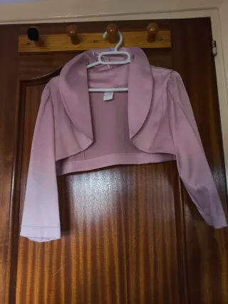 Americana corta rosa